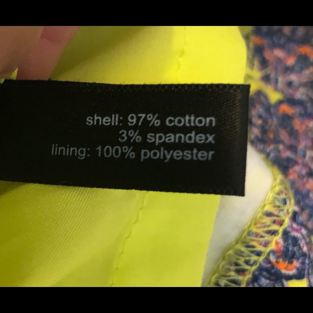 The Limited sz 4 vibrant pencil skirt - Picture 6 of 6